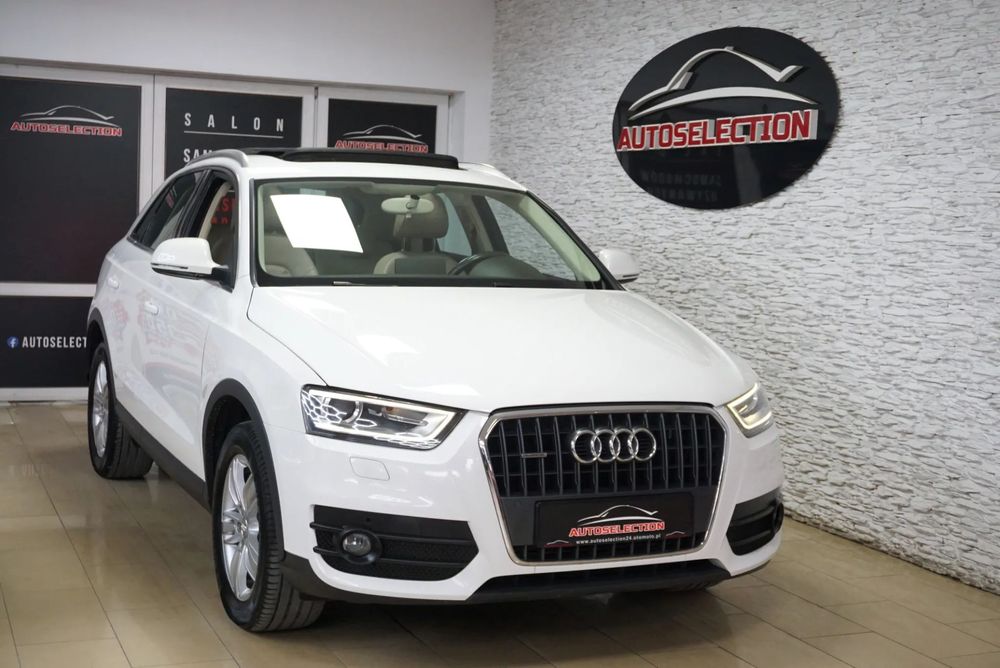 Audi Q3 2.0 TDI CR 140KM! 2014r! LED Quattro Automat Szyberdach Navi Ksenon!