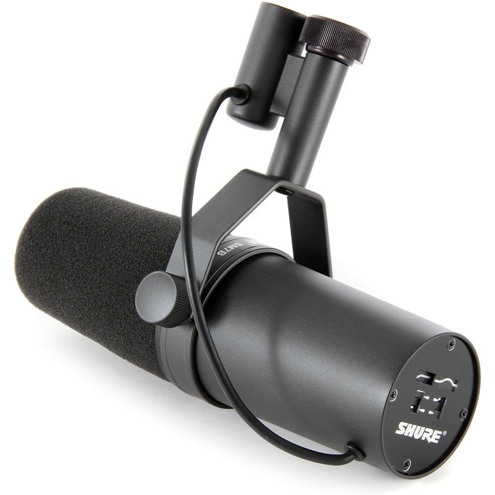 Equipamento Profissional PodCast (4x Shure SM7B & 4x Røde PSA1 Arm)