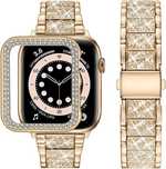 Wutwuk bransoleta Z DIAMENTAMi Apple Watch SE2 9/8/7/6/5/4 38/40/41mm