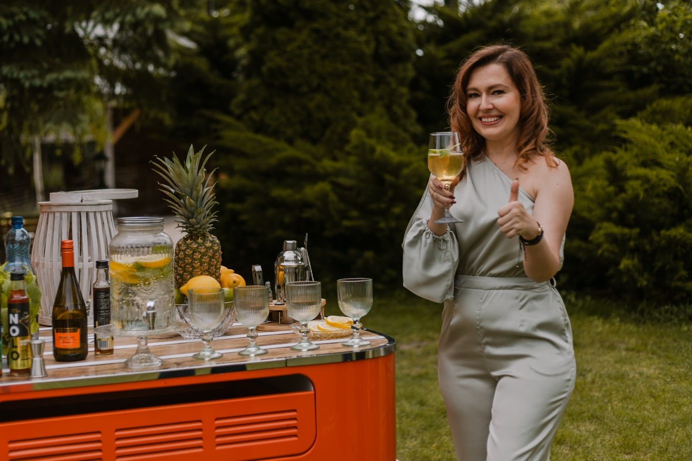Prosecco van mobilny bar barman atrakcja impreza urodziny wesele event
