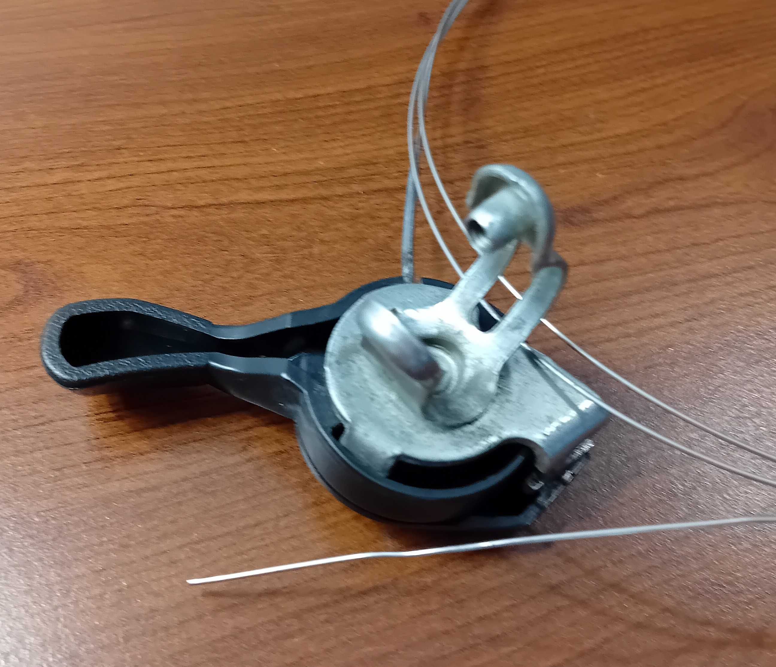 Manetka,dźwignia przerzutki Shimano PPS prawa, 6-biegowa /RETRO/.