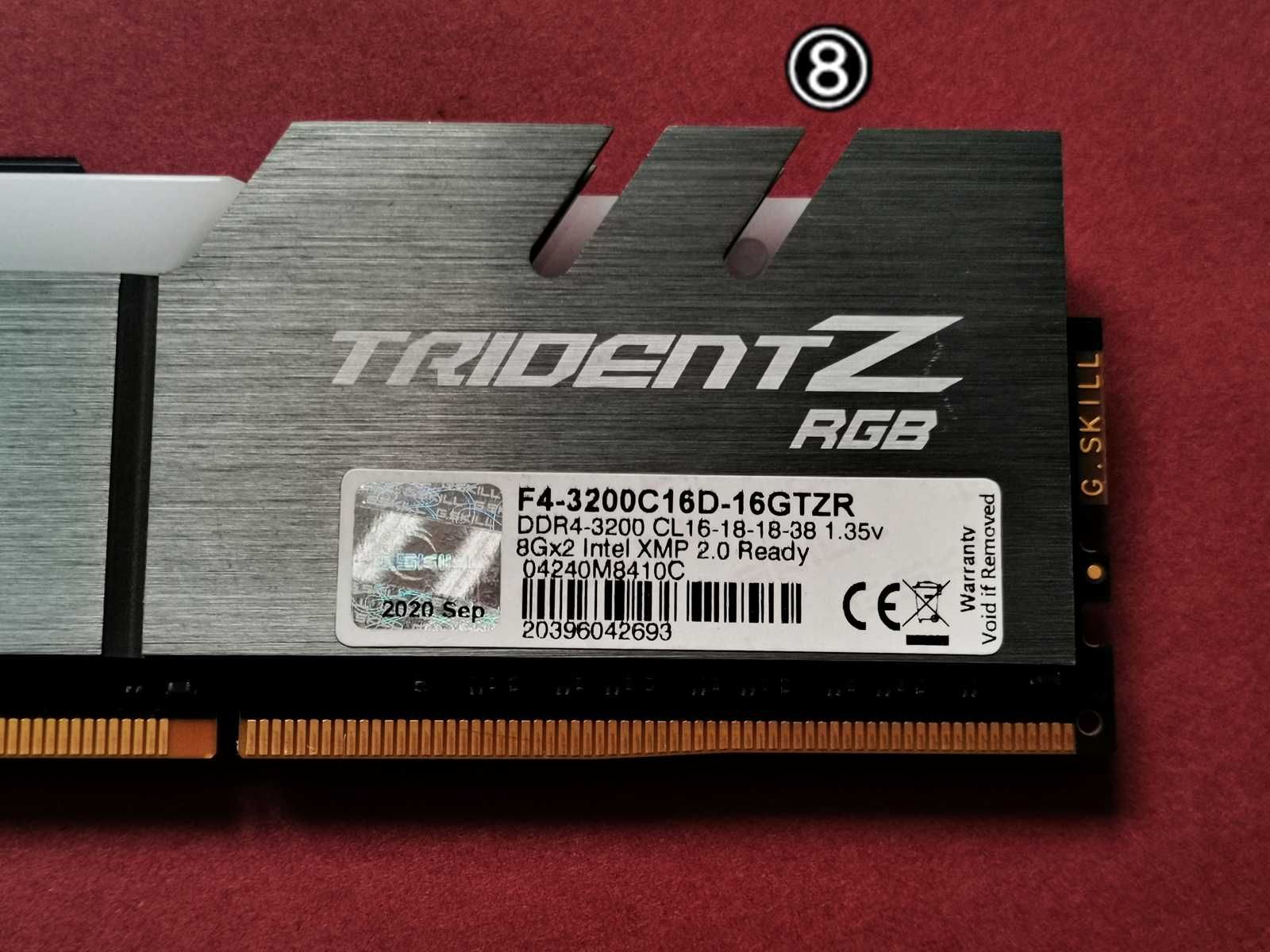 DDR4 8GB G.SkiLL TriDenT Z 3200 -Komputer