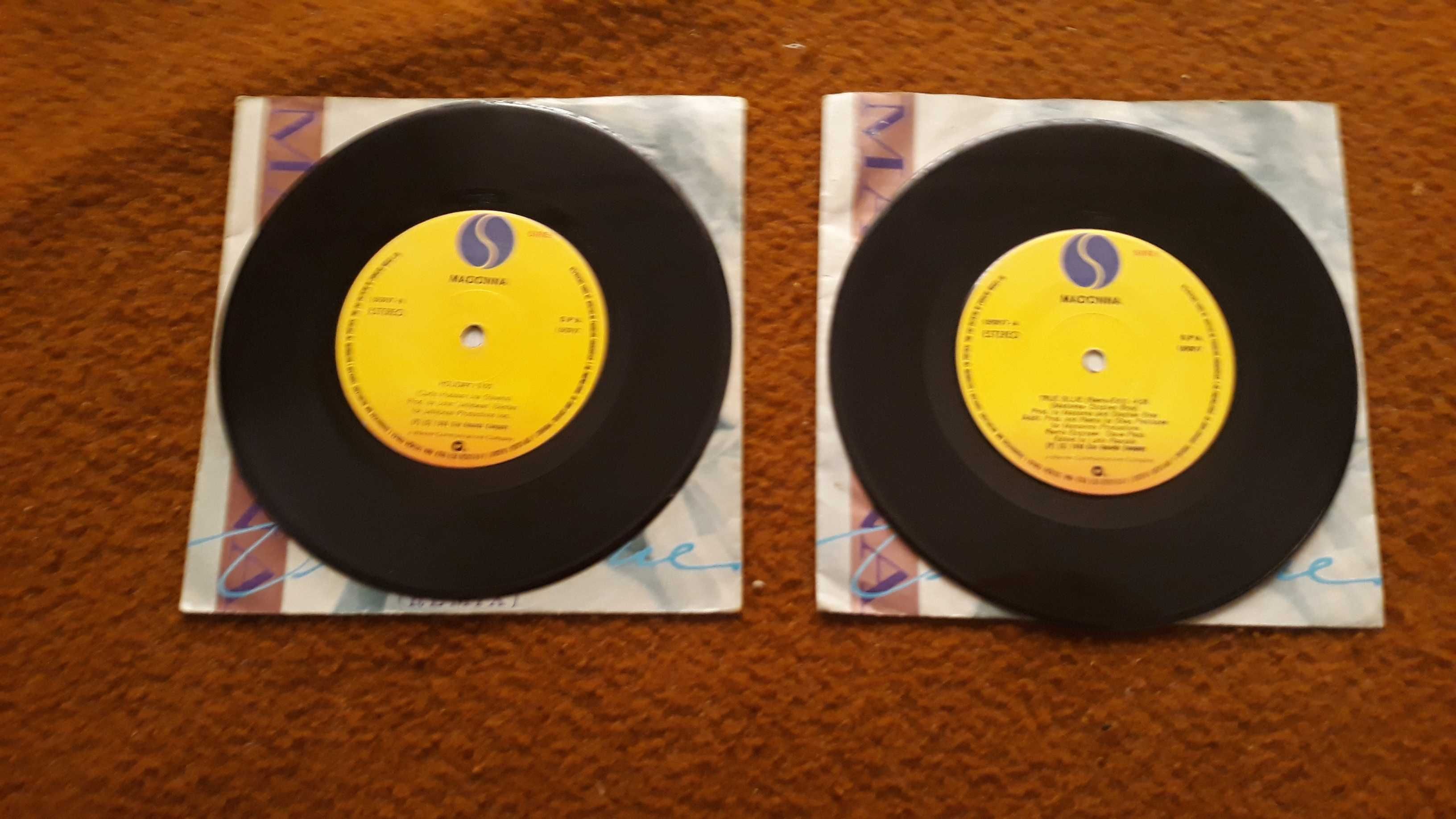 2 singles Madonna - True Blue ( Remix ) - portes incluídos