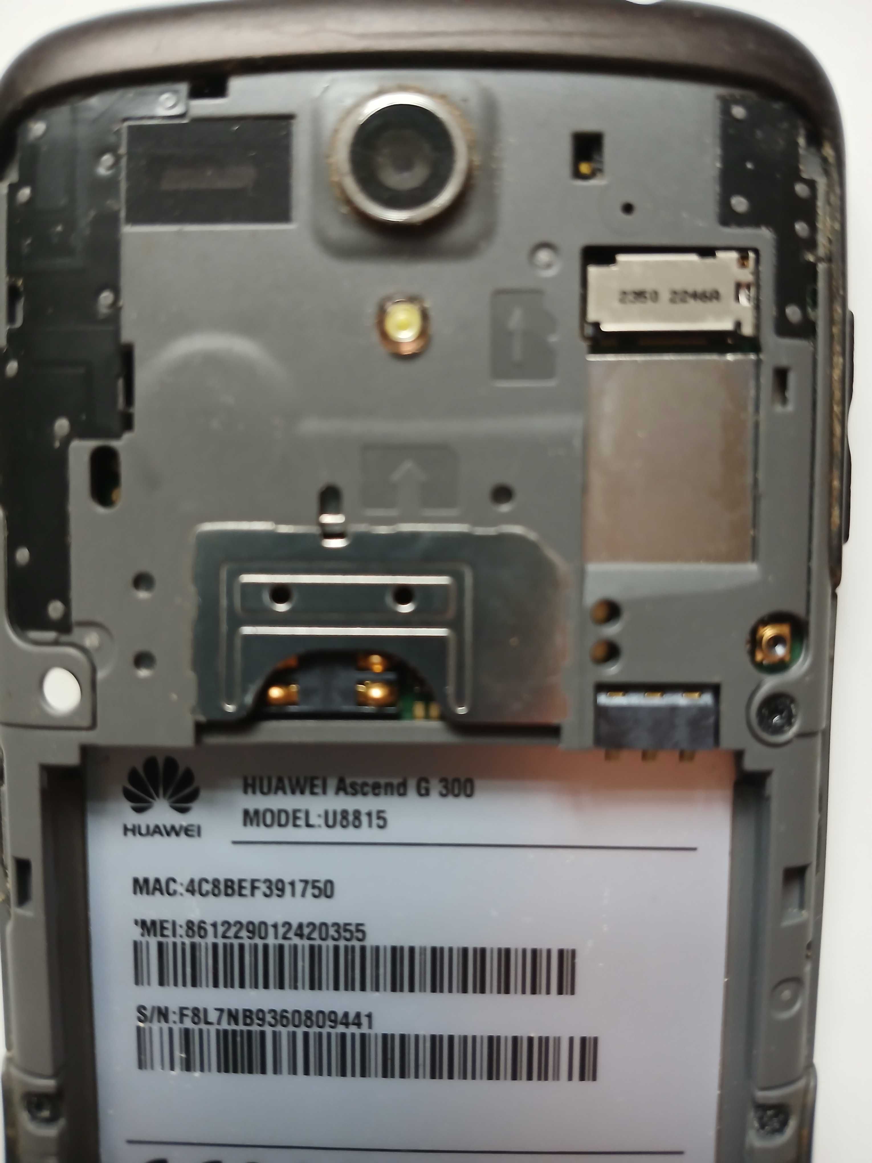 Telefon Huawei Ascend G 300 + dodatkowa bateria