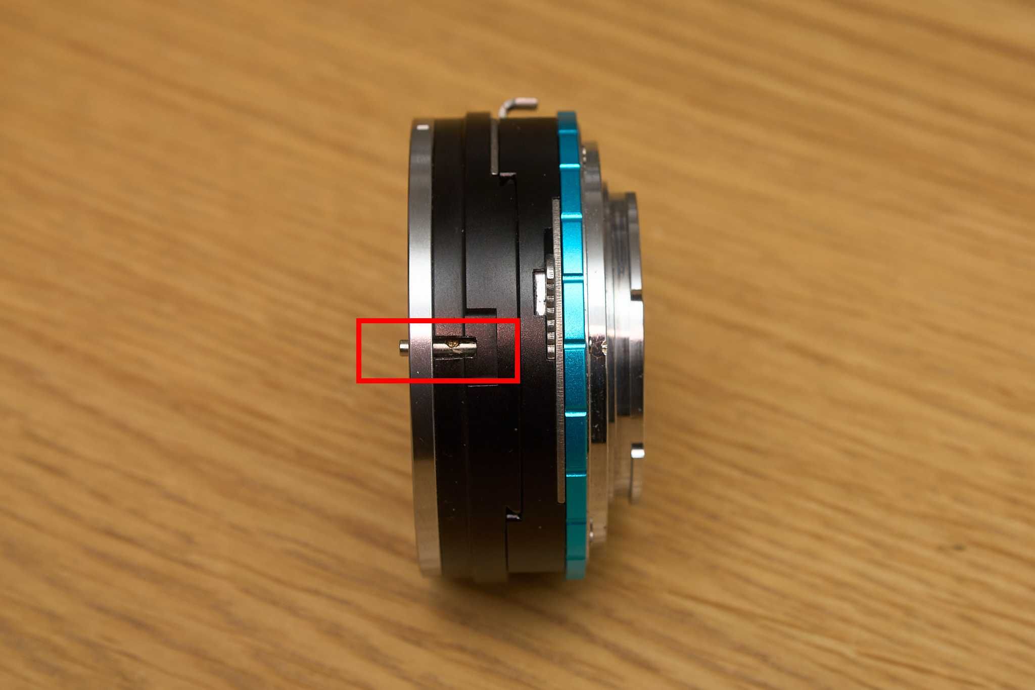 Adapter Fotodiox Shift Canon EF -> Sony E