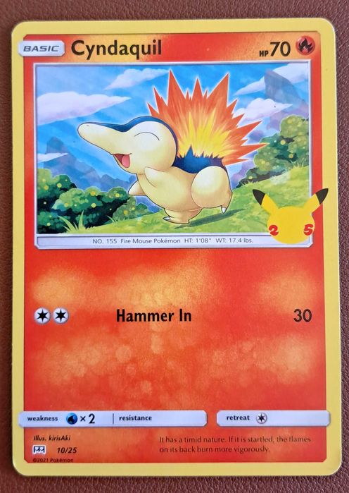 Carta Pokémon Cyndaquil