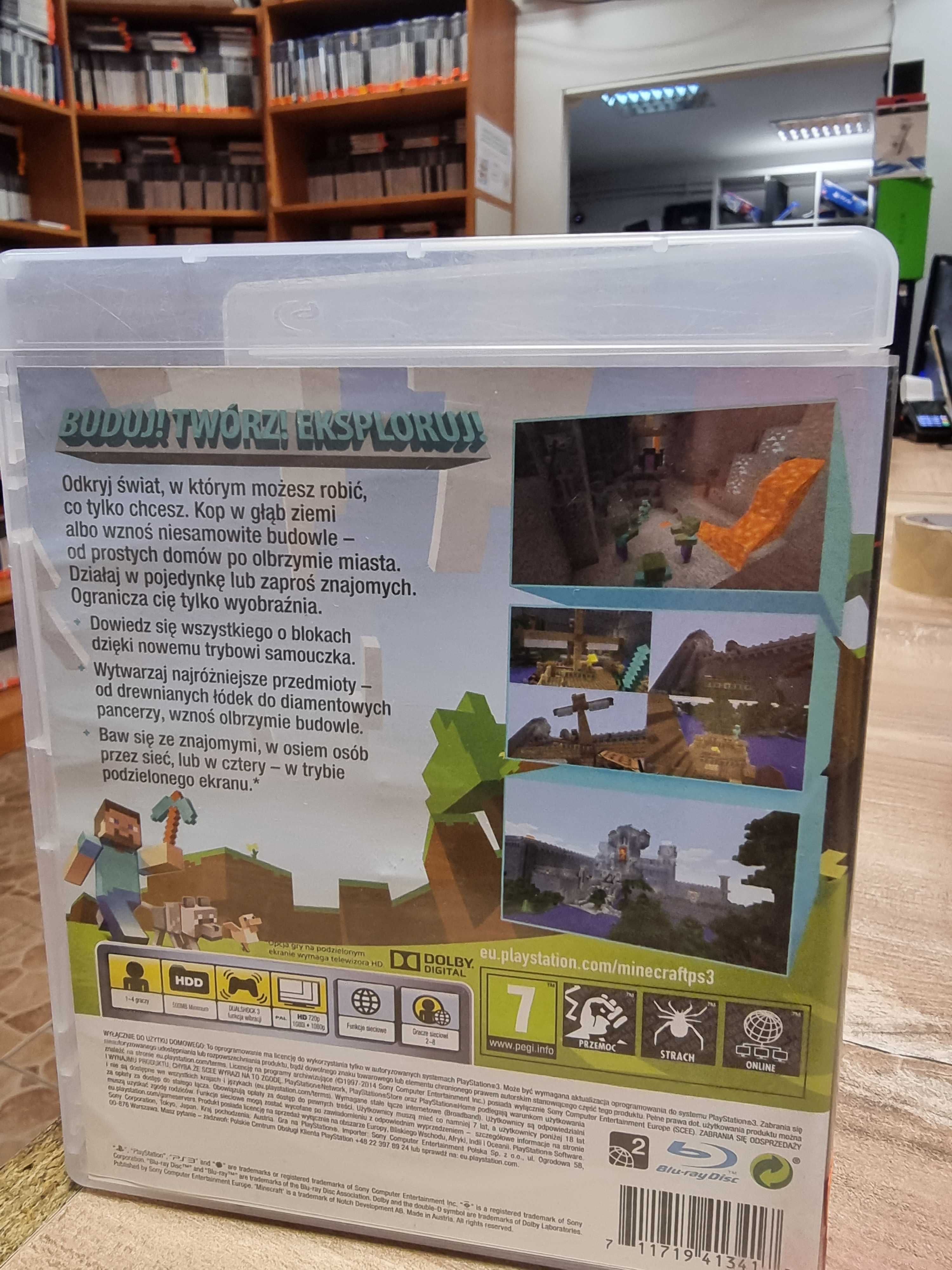 Minecraft PS3 PL SklepRetroWWA Wysyłka Wymiana