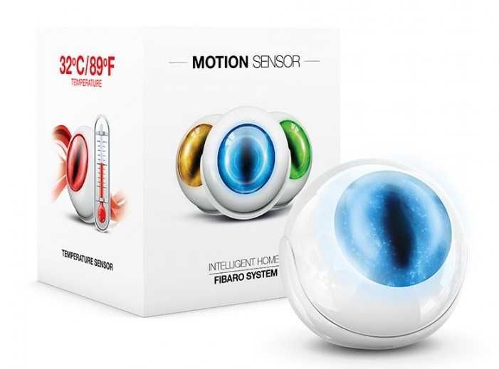 Fibaro Розумний датчик руху Motion Sensor 3в1, Z-Wave