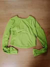 Zielona bluzka damska XL Sinsay