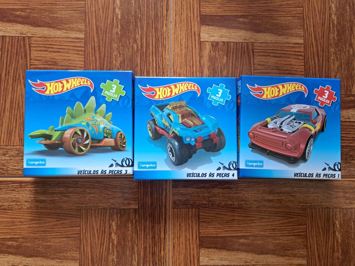 3 puzzles da hot Wheels Europrice