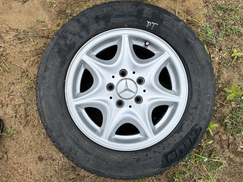 Felgi aluminiowe 5x112, koła letnie 15” mercedes