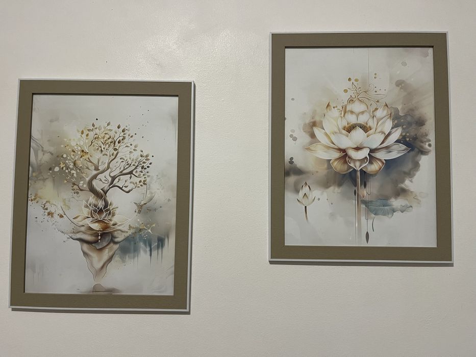 Molduras arvore da vida natureza flor de lotus madeira terra