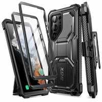 Pancerne Etui Supcase ArmorBox 2-Szt. Galaxy S23 Ultra, Czarne