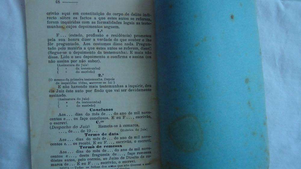 Manual do JUIZ DE PAZ 1ª edição 1930