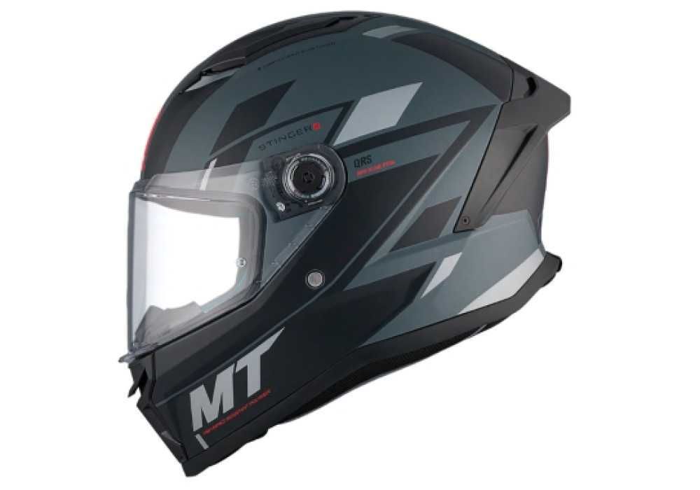 Мотошолом MT STINGER 2 Zivze C2 Matt Grey Артмото Кременчук
