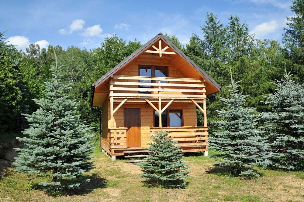 DOMKI CAŁOROCZNE Z BALIĄ - domki - Solina - Polańczyk - Bieszczady