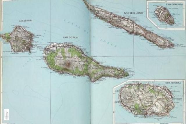 Atlas de Portugal. Cartas do Instituto Geográfico e Cadastral.