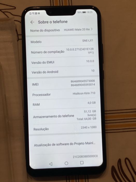 Huawei p20 mate lite