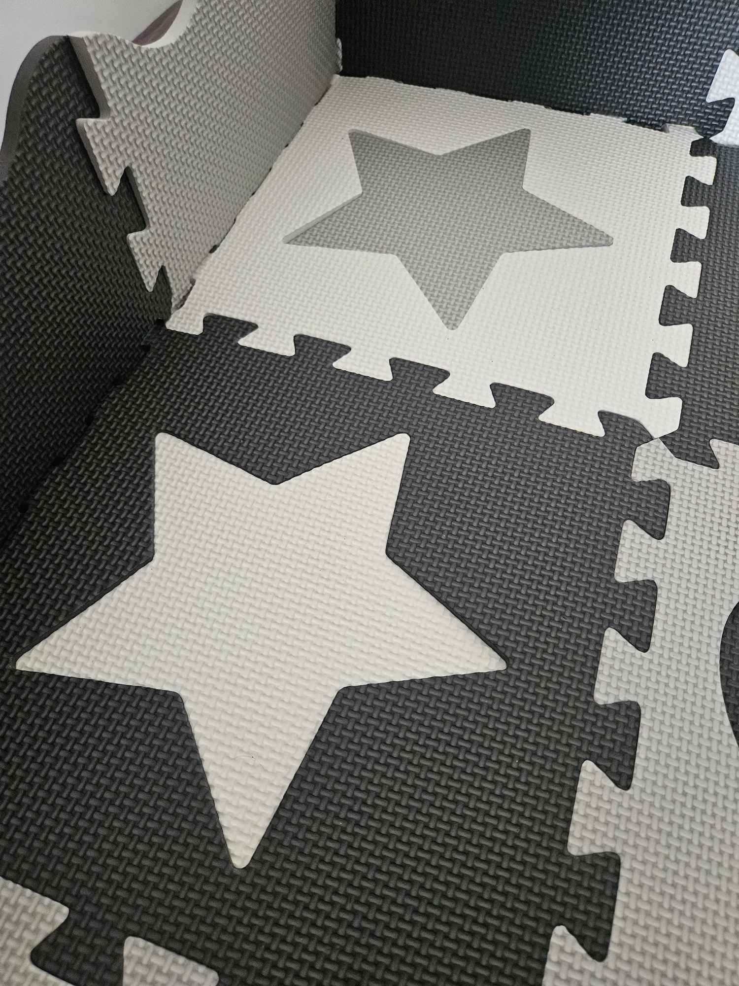Duża mata edukacyjna piankowa kojec puzzle dla dzieci XXL