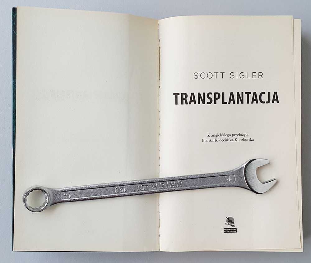 Transplantacja Scott Sigler Kryminał Sensacja Thriller