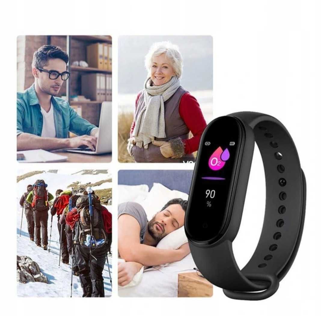 Smartwatch Smartband Opaska Sportowa Zegarek Wodoodporny M6 WYPRZEDAŻ!