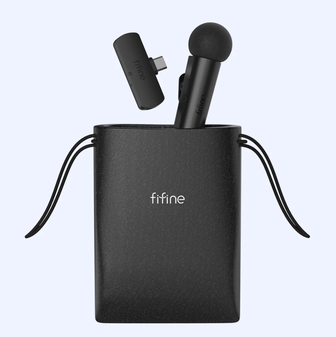 Бездротовий мікрофон петлочки Fifine M6 для телефона Android