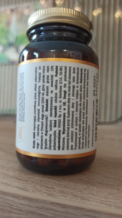 Reishi - 90 kapsułek vege