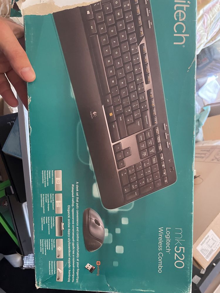 Клавіатура бездротова Logitech mk520