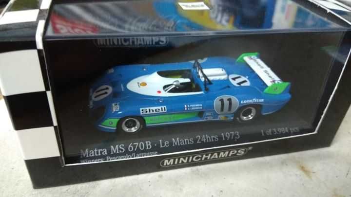 Minichamps 1/43 - Matra 670 B, Vencedor Le Mans 73