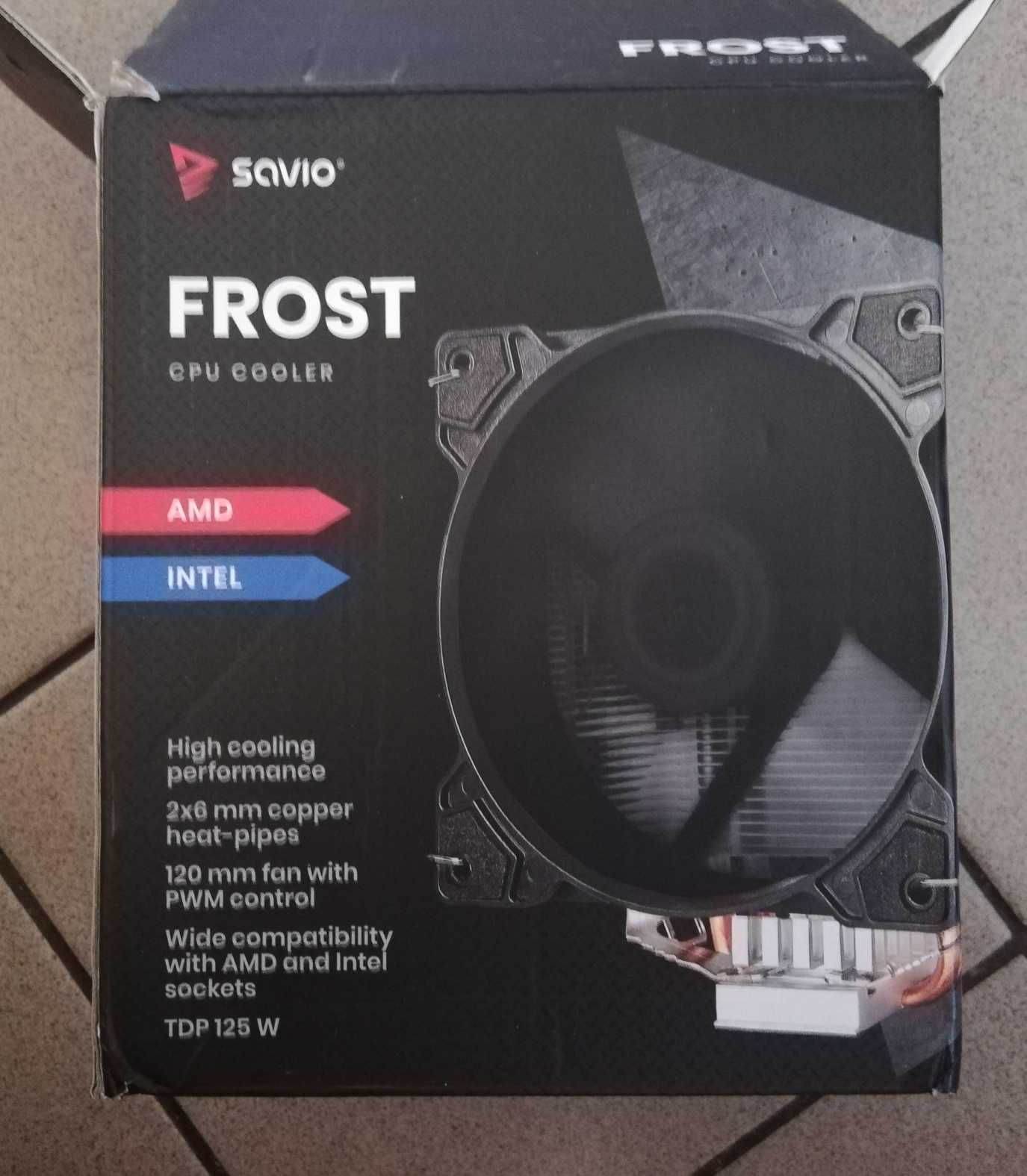 wentylator do komputera procesora CPU Frost Savio AMD Intel