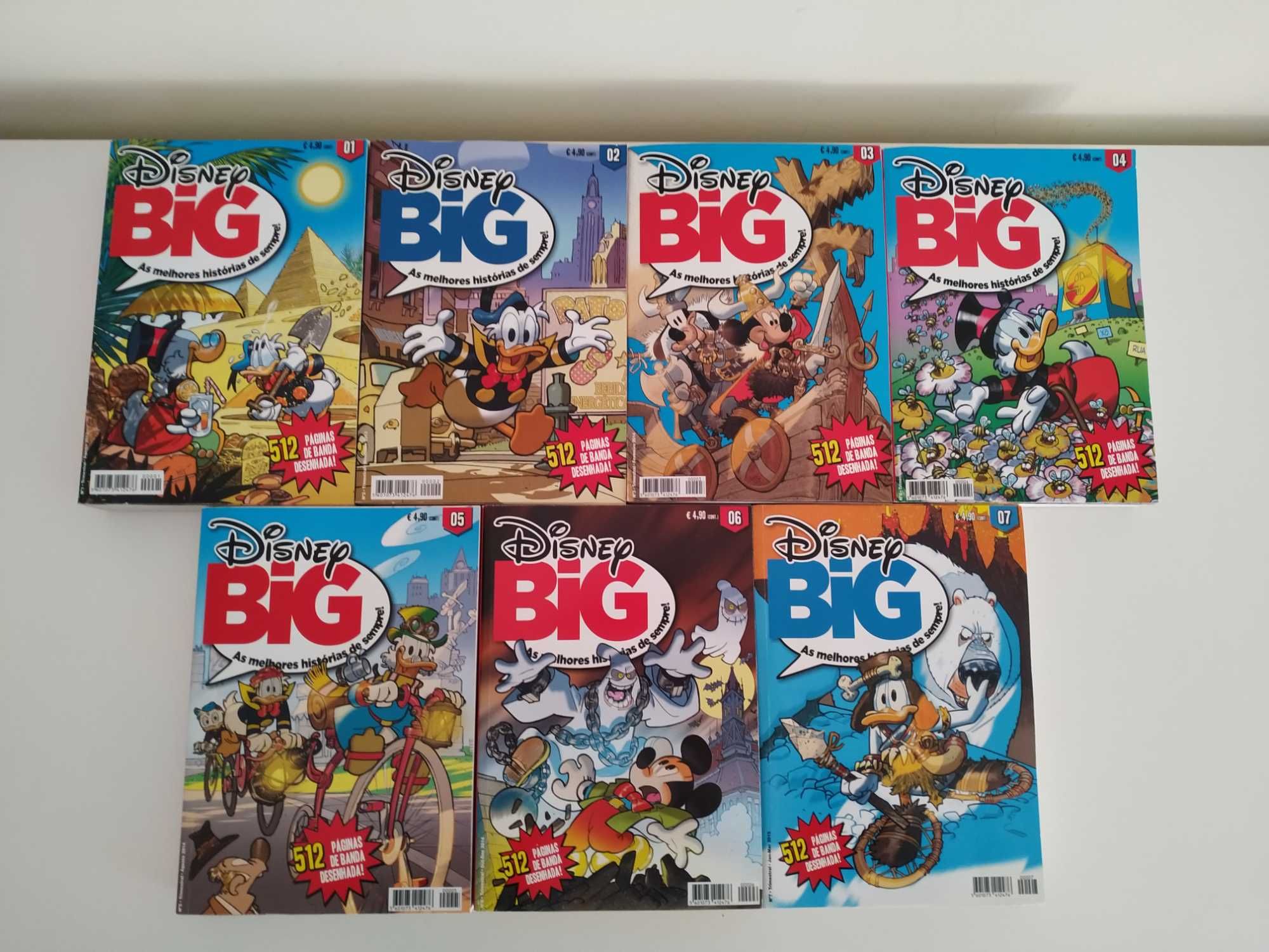 Livros de banda desenhada Disney Big