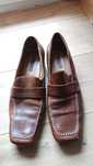 Pantofle, buty Marco polo skórzane, skòra