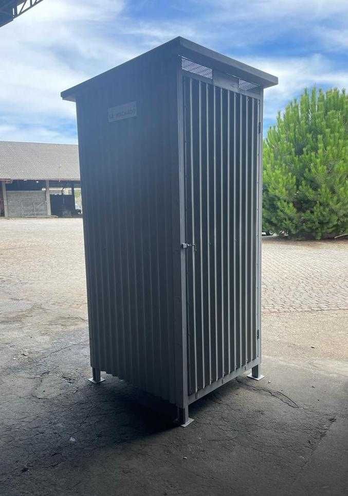 Modulo sanitario portatil para obras e eventos