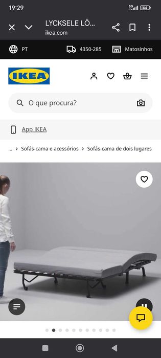 Sofá cama de casal