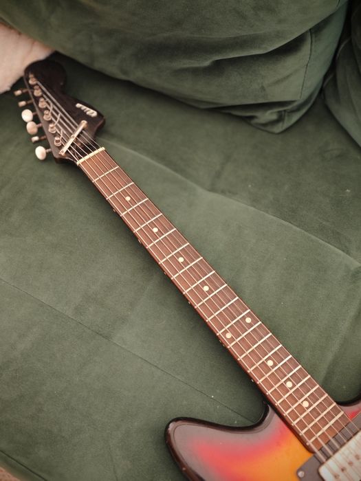 Guitarra vintage Klira Kentucky Sunburst 60's