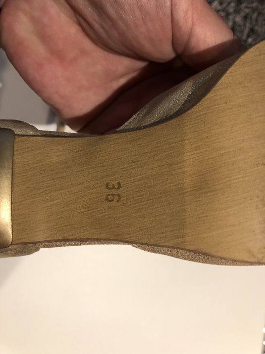 Sapato Cerimónia Dourado