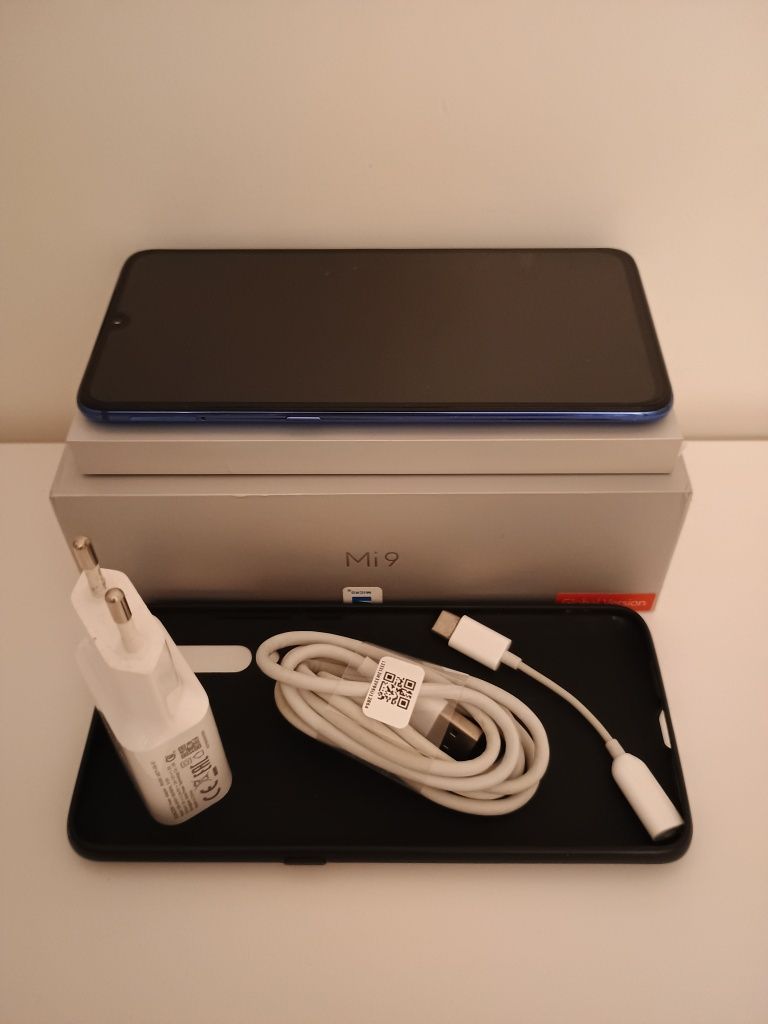 Xiaomi Mi9 Ocean Blue 6/128 GB /case 3mk/szkło 3mk