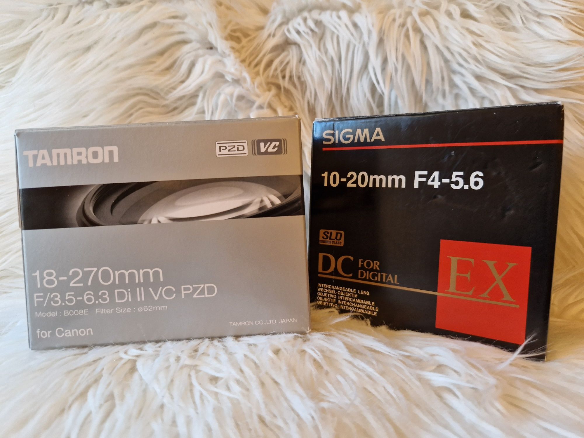 Canon EOS 600 D zestaw z obiektywami