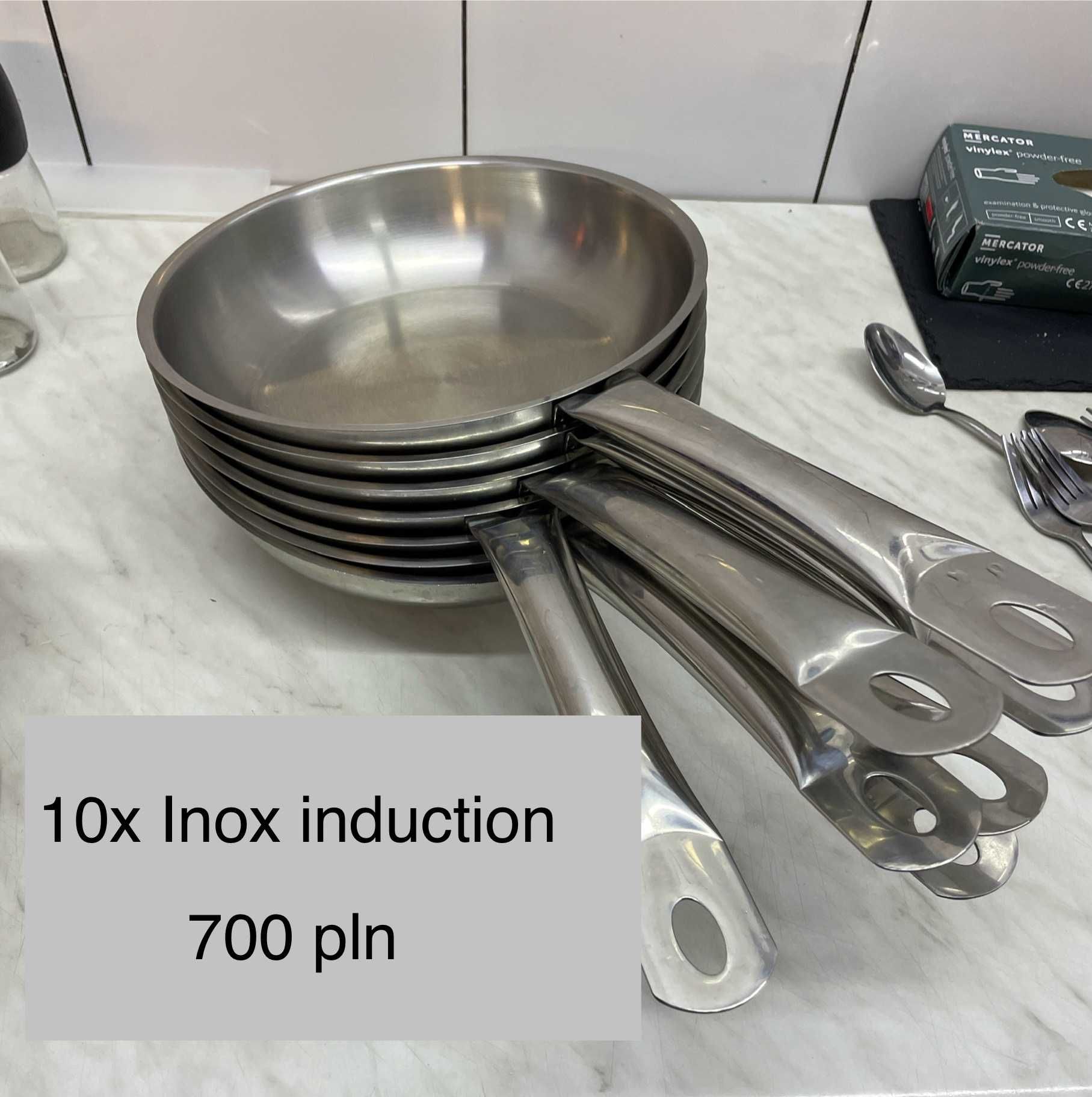 STAINLESS STEEL Gastronomic Pan 24 cm Induction Gas