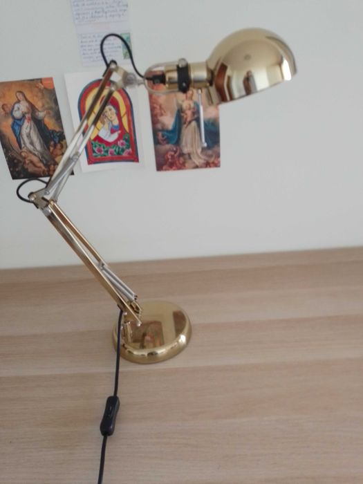15€ - Negociavel -Candeeiro de secretária Ikea FORSÅ