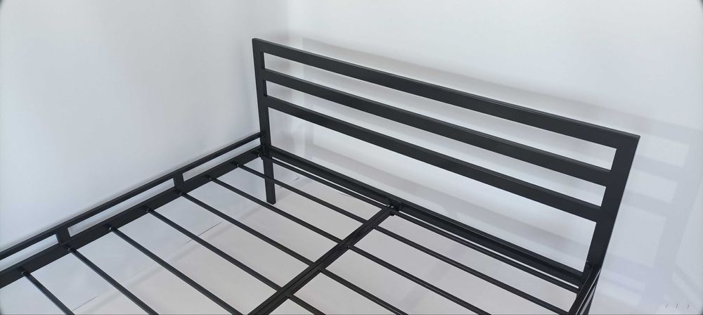 Металеве ліжко в стилі лофт двоспальне максимально надійне і міцне