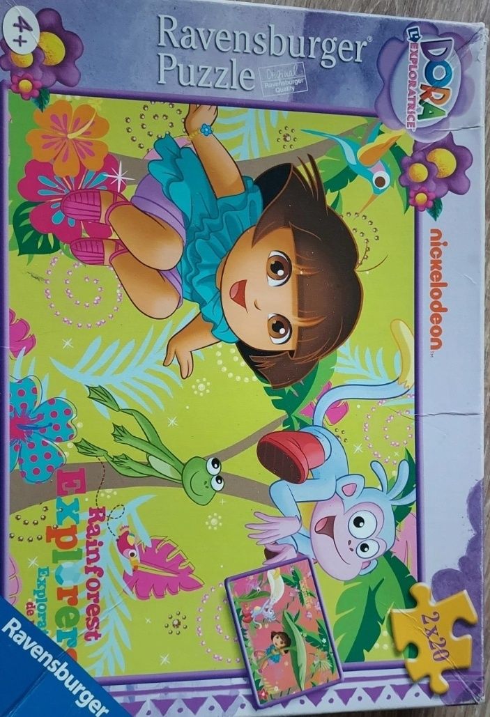 Puzzle Dora 2x20 sztuk.
