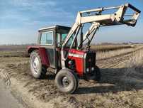Massey Ferguson 550 wspomaganie tur 3 sekcje nowe opony!!