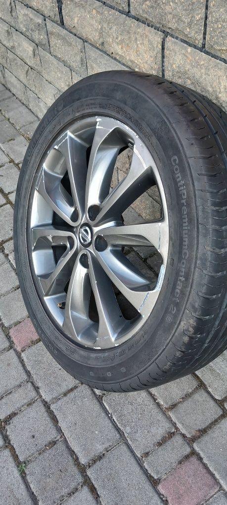 Один Диск R18 5×114,3 легкосплавний Nissan QASHQAI Ніссан Кашкай