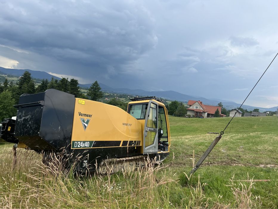 Przewierty Sterowane Przebicia Kretem Roboty Ziemne Wynajem Sprzetu