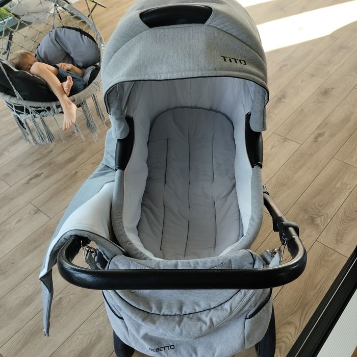 Wózek 3 w 1 Bebetto Tito/Avionaut Pixel