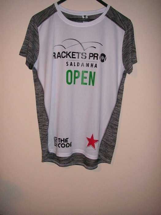 Padel T Shirts - Rackets Pro, Sérgio Tacchini e Beja Padel Academy