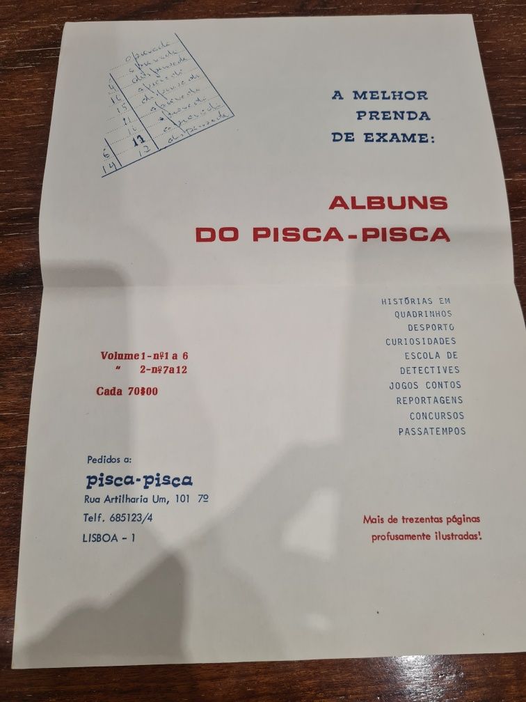Revista Pisca Pisca N. 11 ano 1969