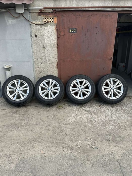 Диски оригінальні BMW x5 F15 з резиною зимовою R18 255/55