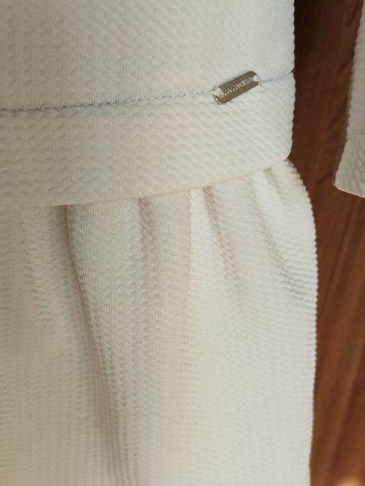 Sukienka cocodrillo biała ecru 110